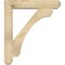 Ekena Millwork Legacy Craftsman Rough Sawn Bracket w/ Offset Brace, Douglas Fir, 6"W x 28"D x 32"H BKT0604X28X32LEC04RDF - alternate 3